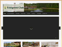 Tablet Screenshot of evergreenaptsfl.com